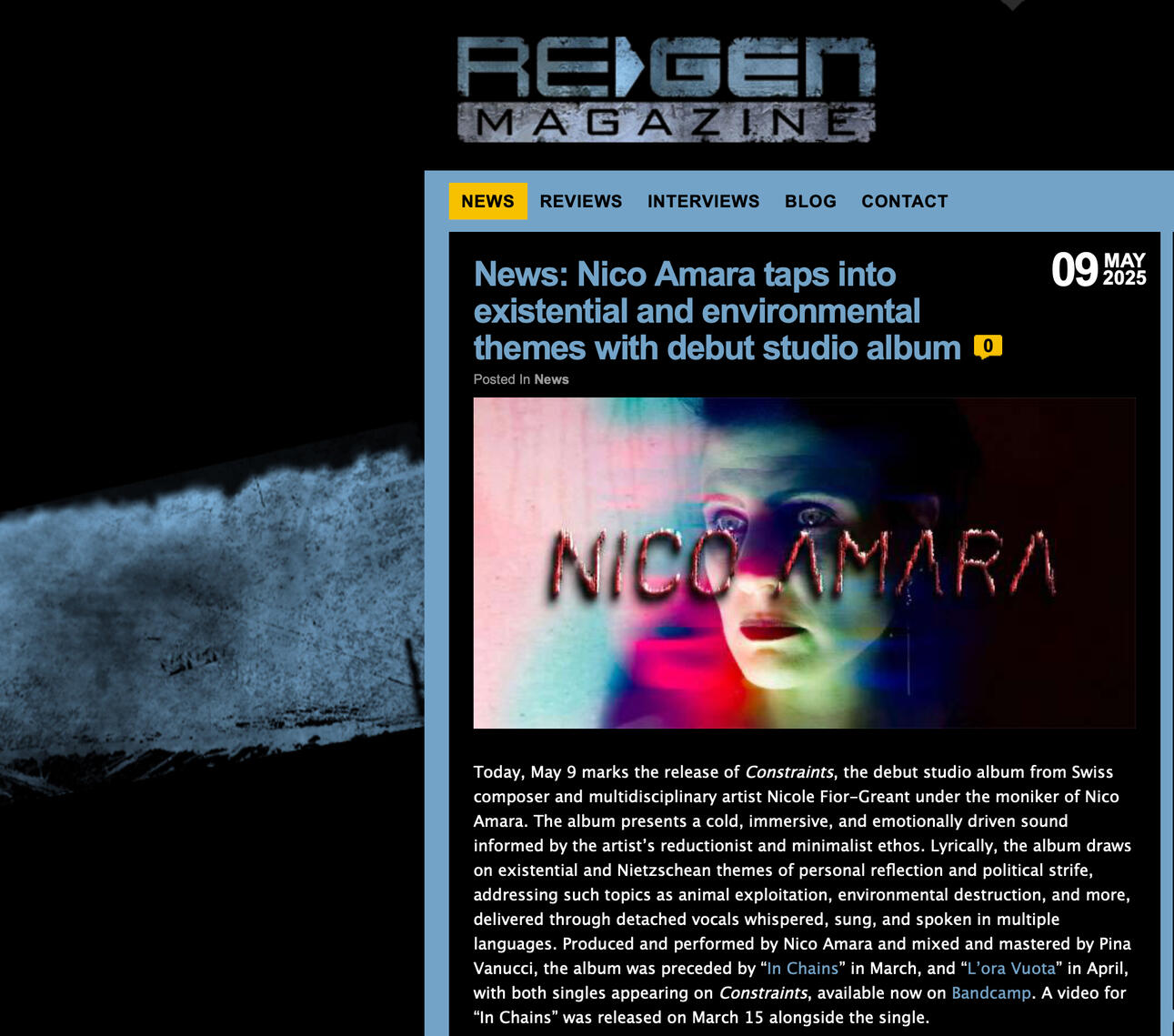 REGEN MAGAZINE REGEN MAGAZINE